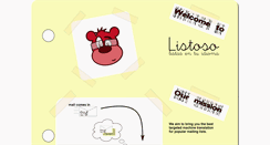 Desktop Screenshot of listoso.com