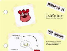 Tablet Screenshot of listoso.com